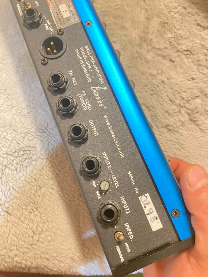 【名機】⭐︎値下げ！Made in UK ！Bassic BPA-1 ベース