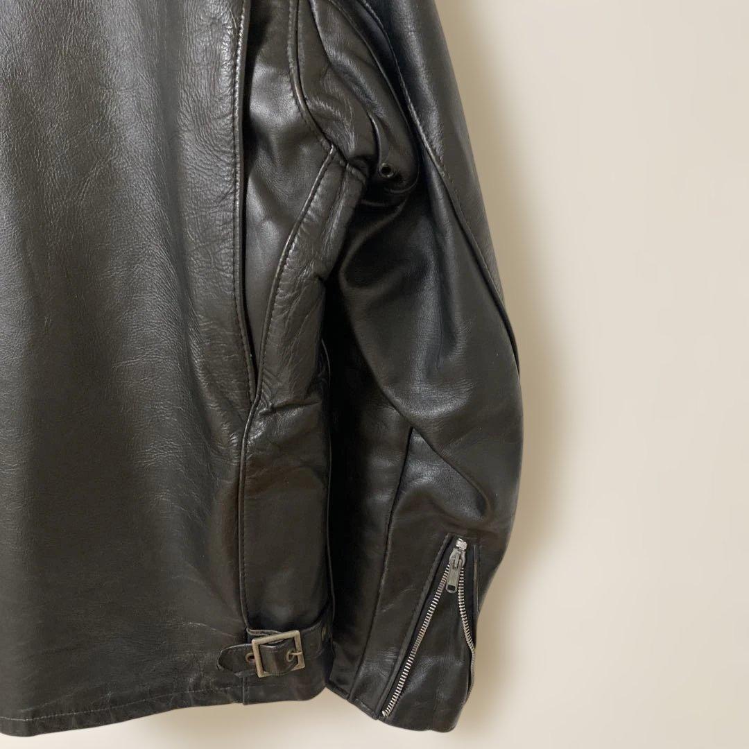 訳ありschott ショット641シングルライダース ボアライナー付 38