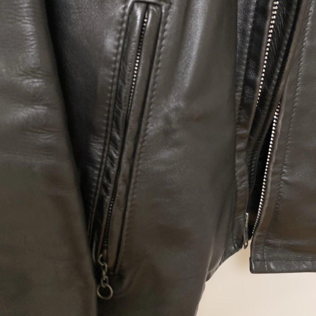 訳ありschott ショット641シングルライダース ボアライナー付 38