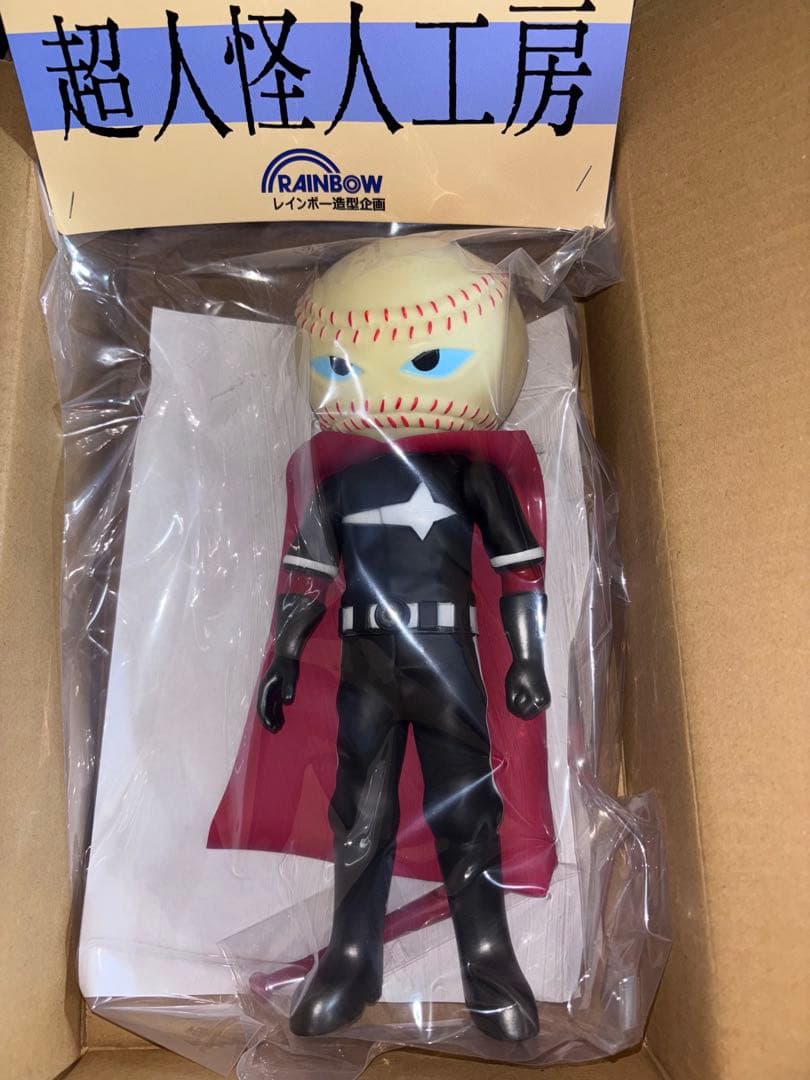 超人怪人工房シリーズ 野球仮面 レインボー造形企画 未開封 ソフビ ゴレンジャー