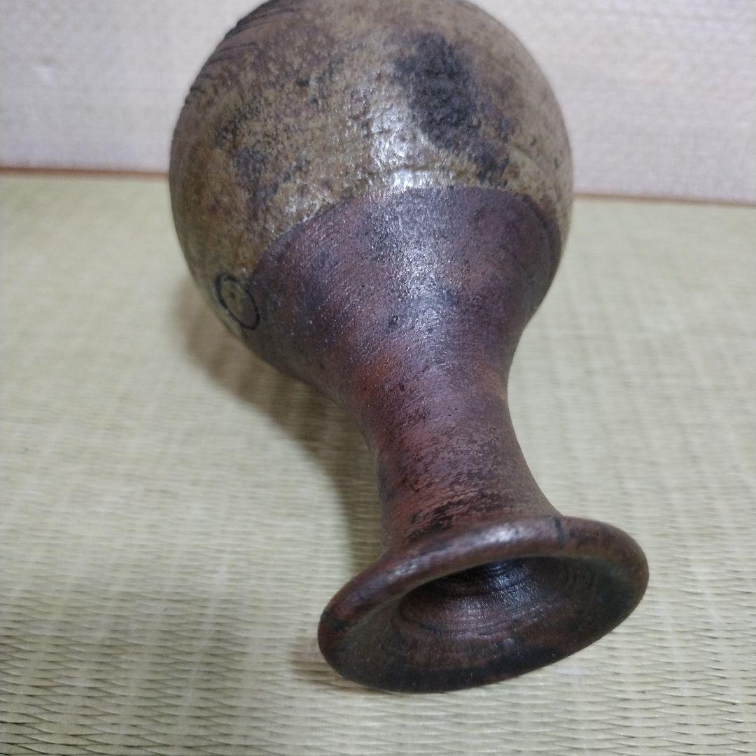 桂又三郎 古備前 小徳利 木箱付き