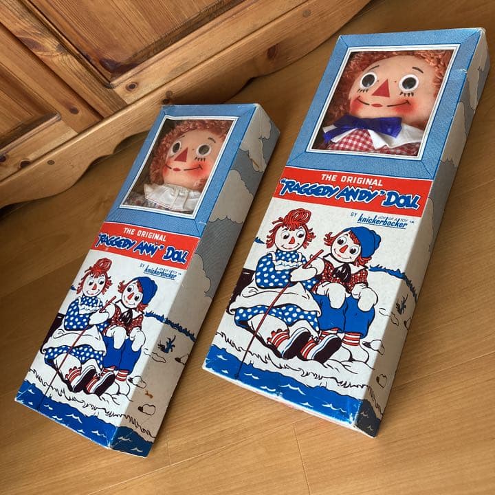 貴重　超激レア　ラガディ　ヴィンテージストック　めちゃくちゃ可愛いアンとアンディ