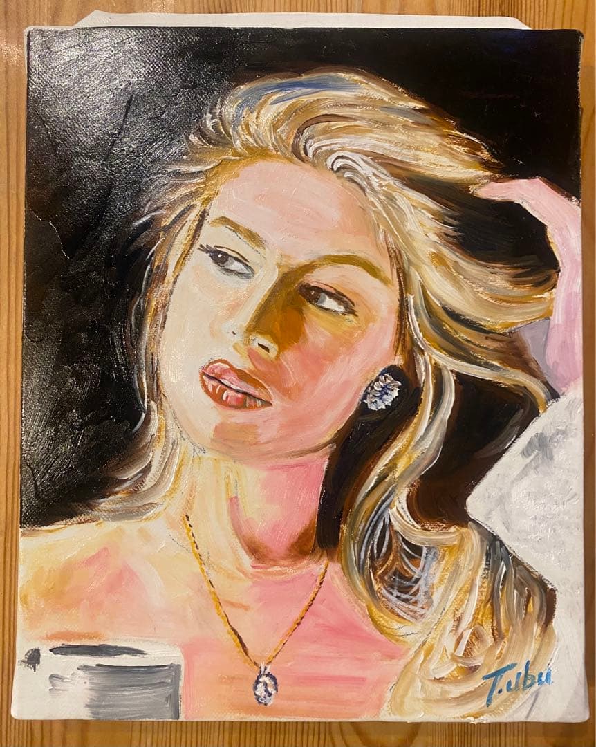 油絵 大きさF3号