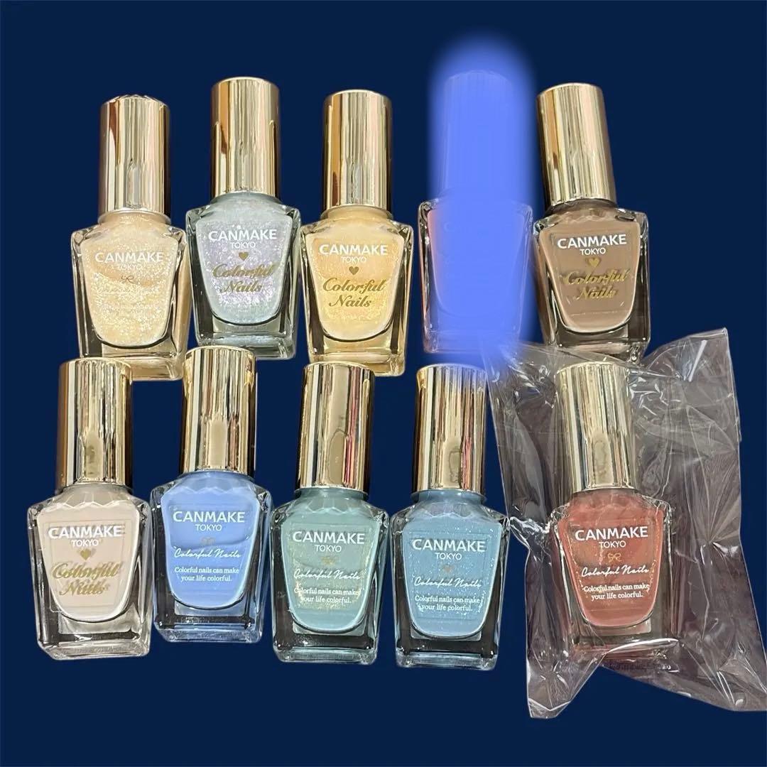 【新品・未使用】【バラ売り可】キャンメイク　カラフルネイルズ　31色