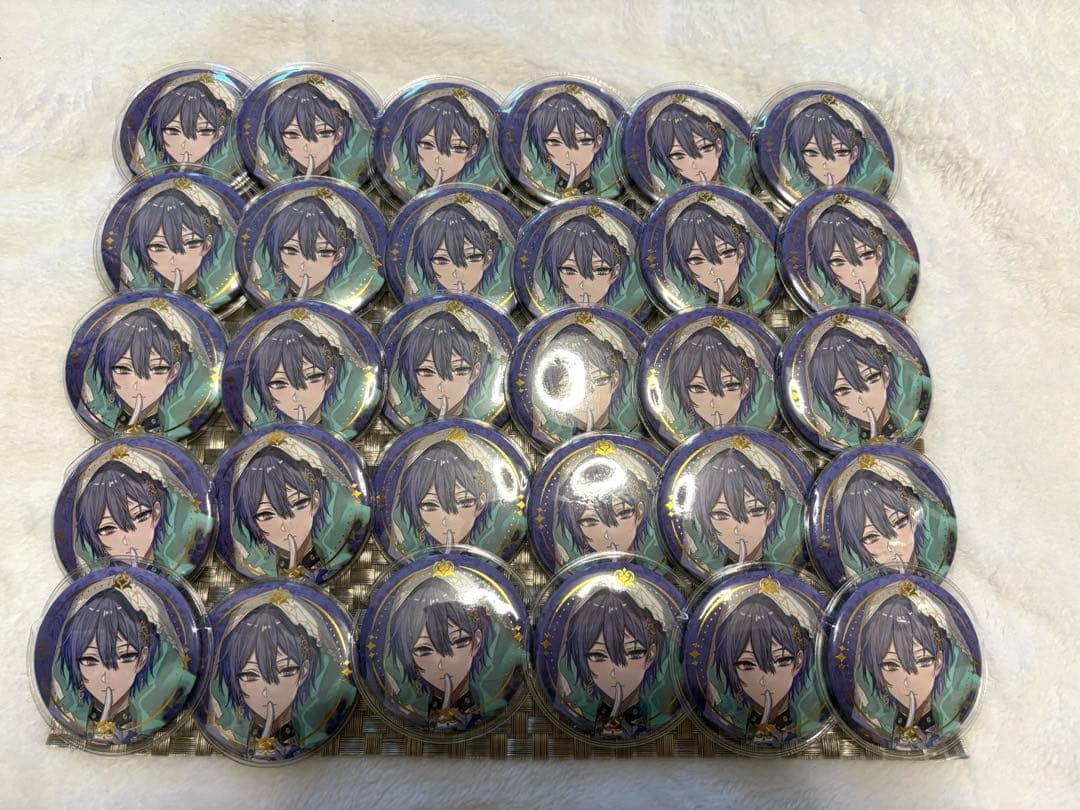 にじさんじ 痛バ 小柳ロウ ハロウィン 缶バッジ カバー付き 30個 セット