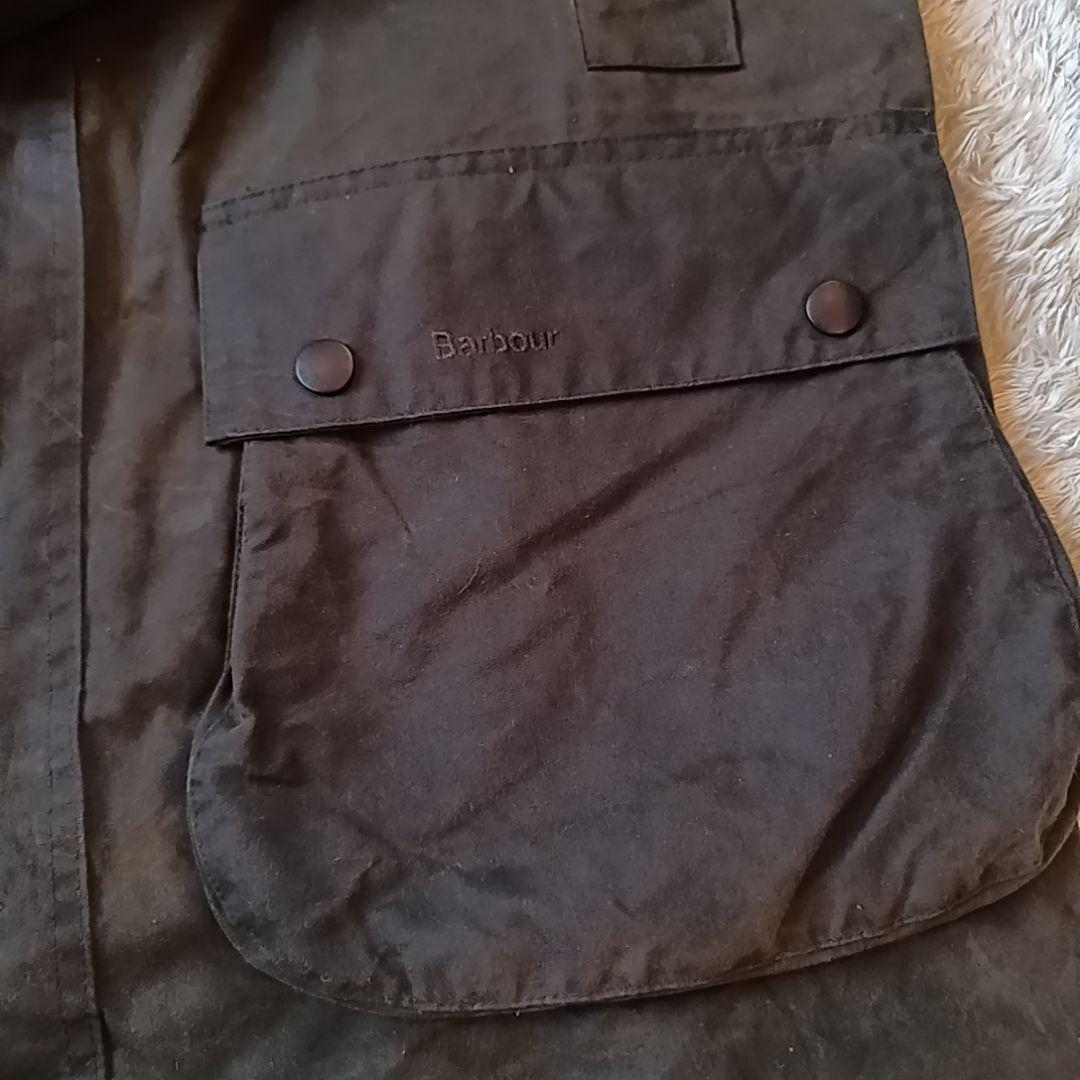 美品　現行タグ　Barbour　クラシック　ノーザンブリア　オリーブ