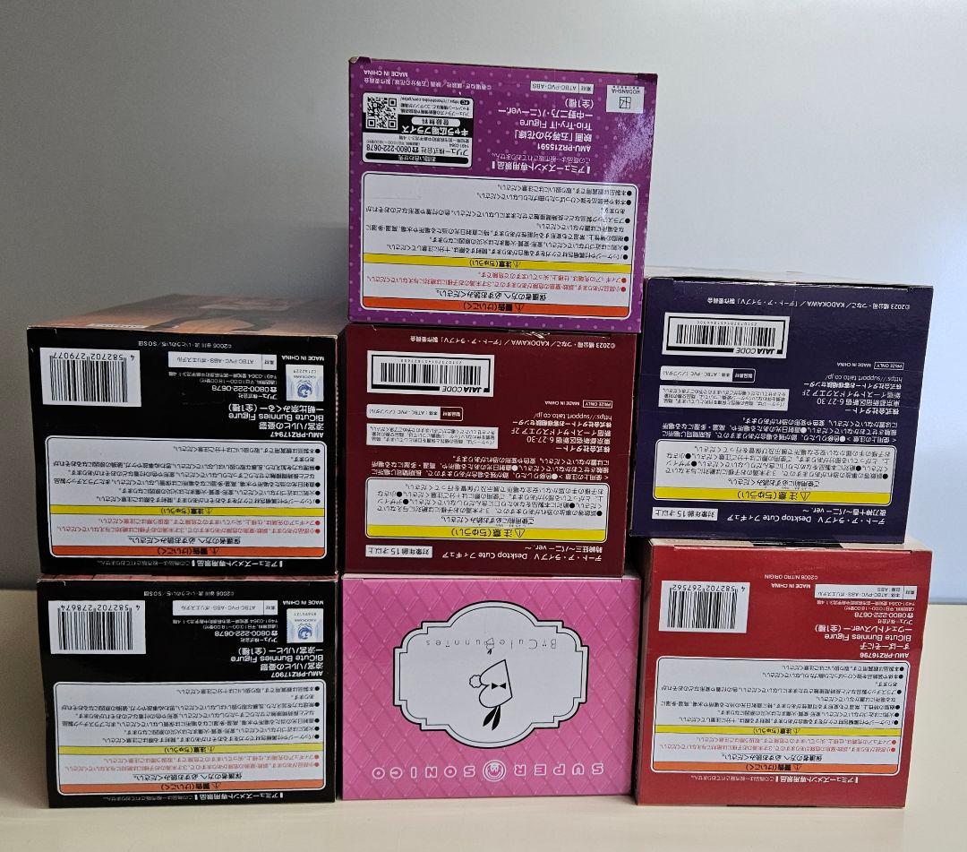 【未開封】プライズ 美少女フィギュア まとめ売り 7点セット ⑥ バニー