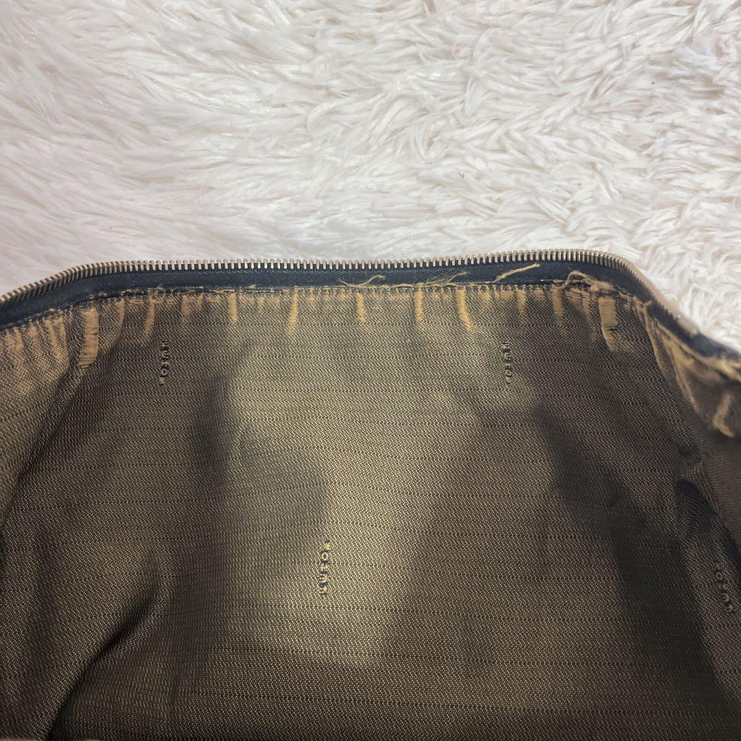 FENDI フェンディ ズッカ柄　ハンドバッグ　バニティバッグ　希少　レア