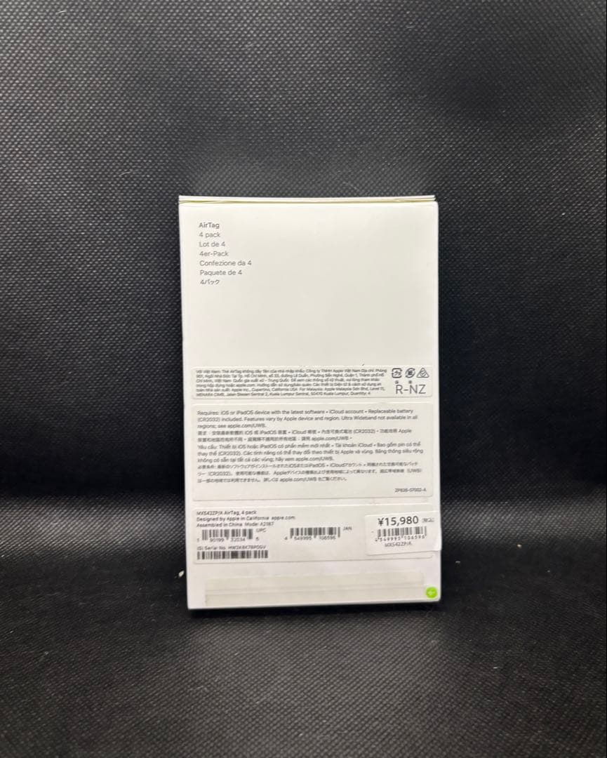 新品！未開封！AirTag Apple 4pack