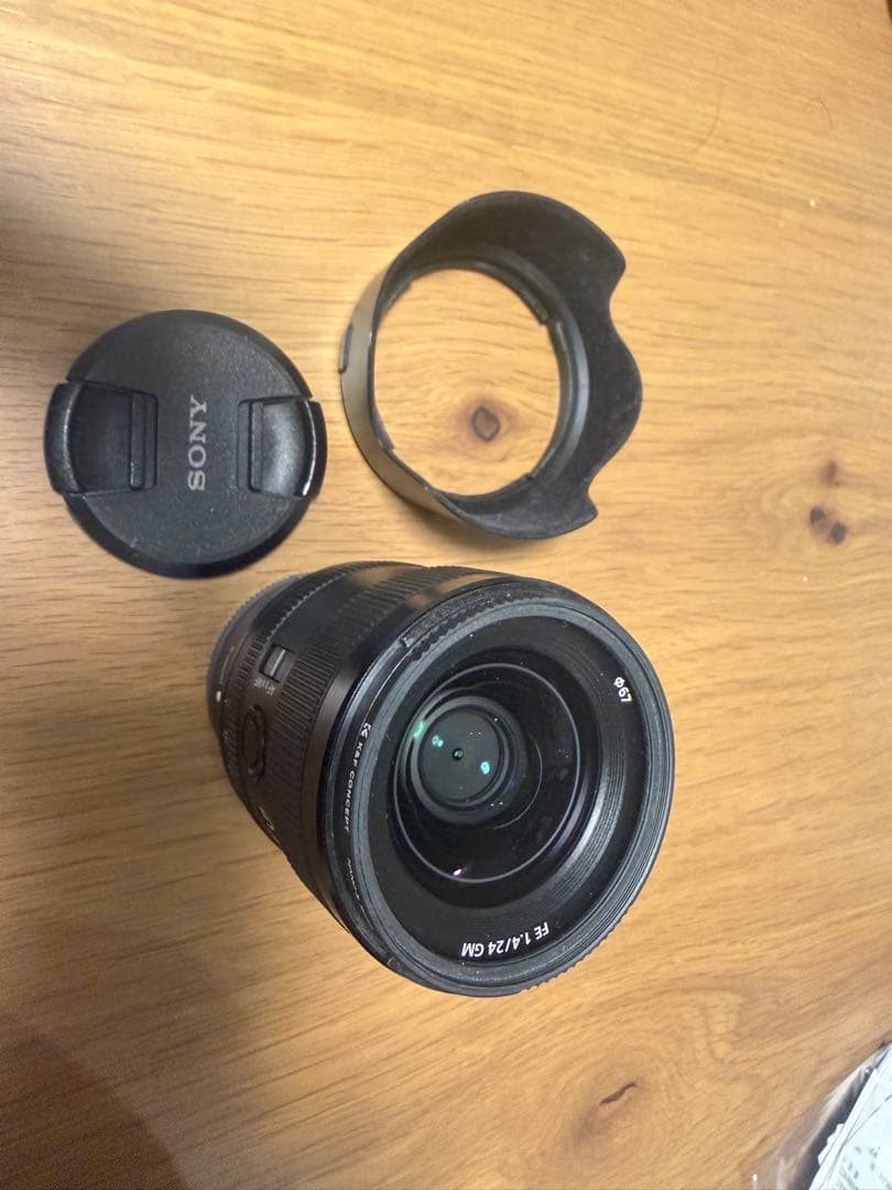 SONY FE 24mm f1.4 GM レンズ
