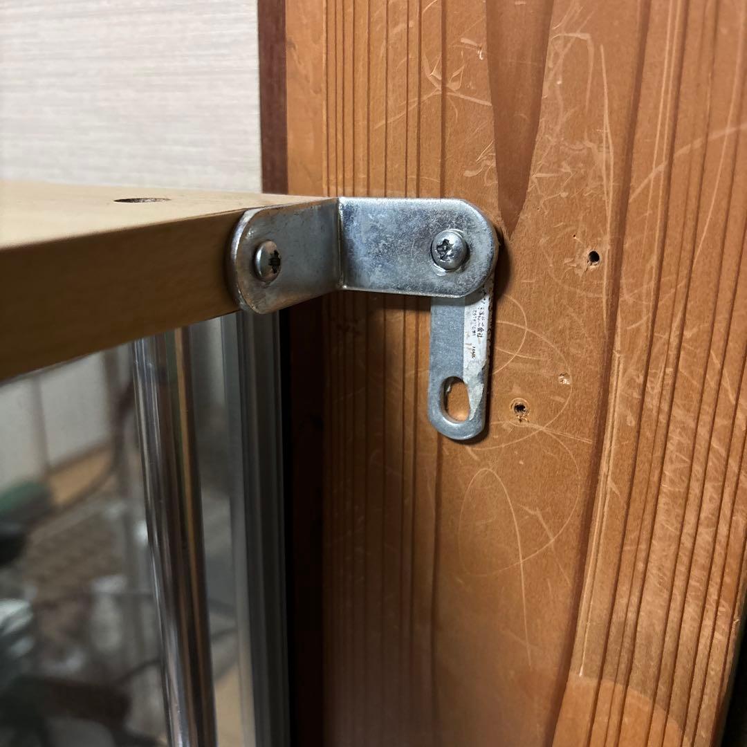 不二貿易 コレクションケース フィギュアケース 4段 背面ミラー