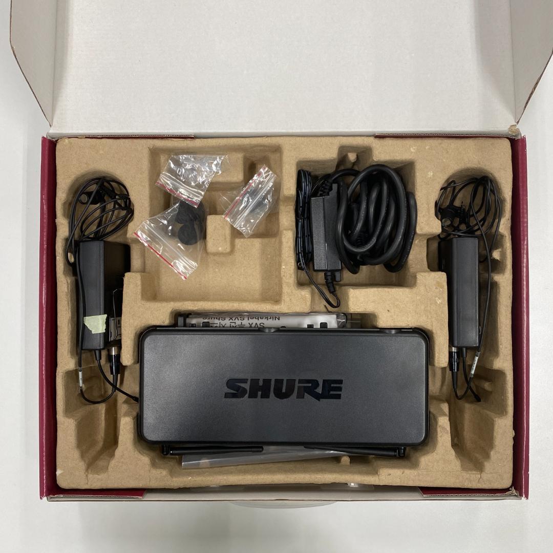 SHURE SVX シュア ワイヤレスマイクシステム