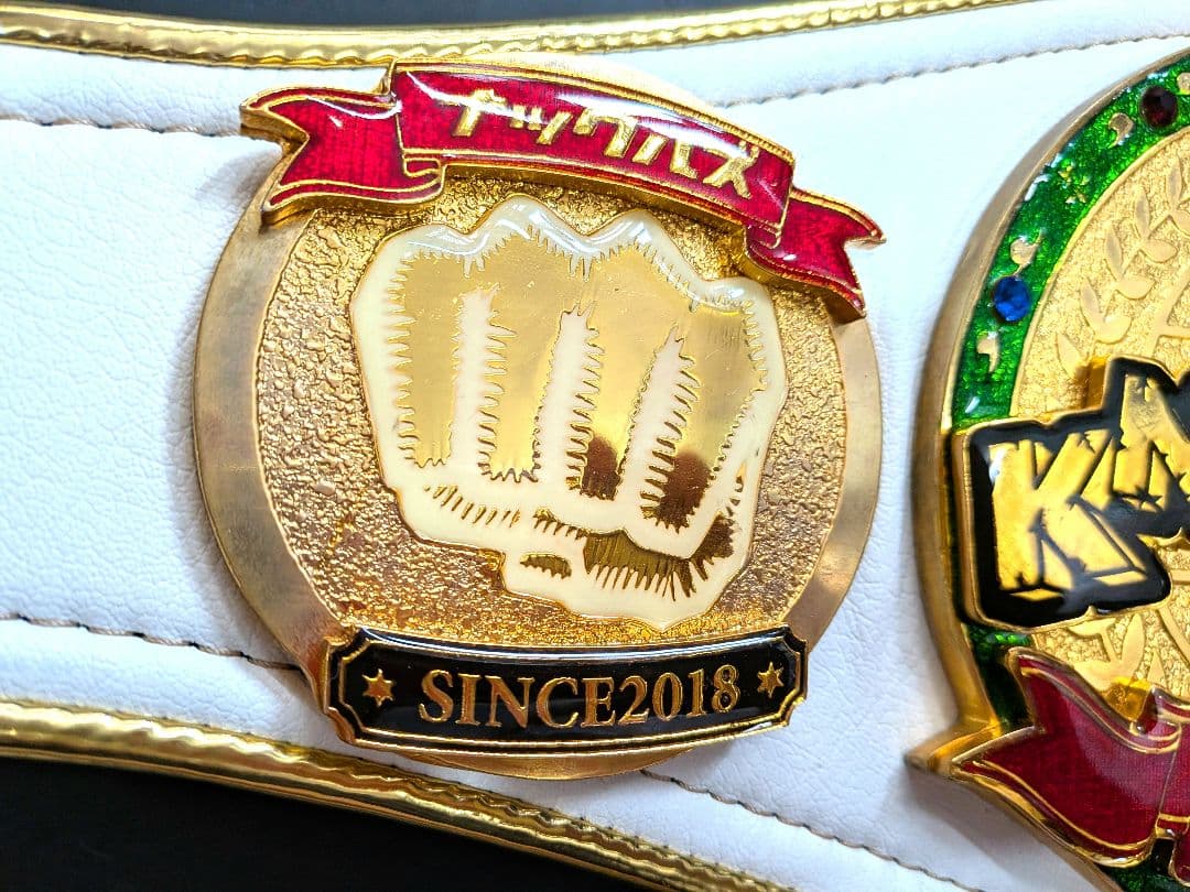 伝説の猛女。ち⇒わたし出品者被害者の1人様チャンピオンベルト 専用バック付き