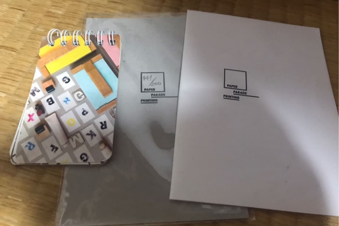 紙で刷る　活版印刷キット　Paper Parade Print Kit