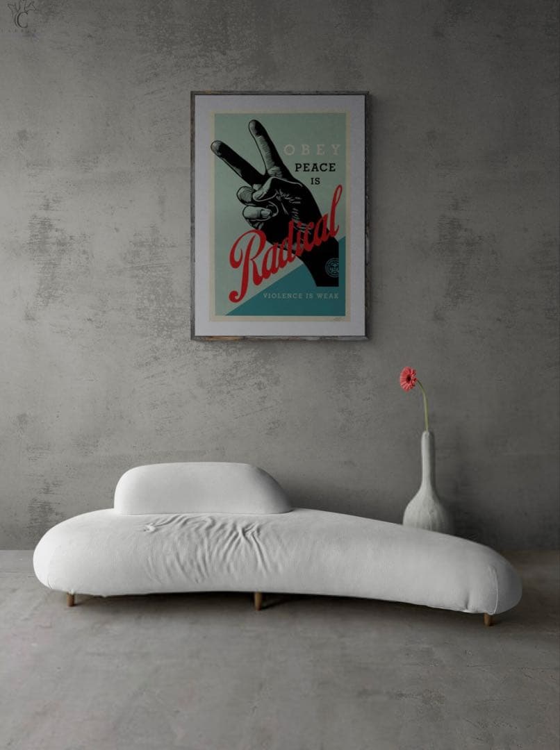 Shepard Fairey シェパード・フェアリー（本人サイン入り）