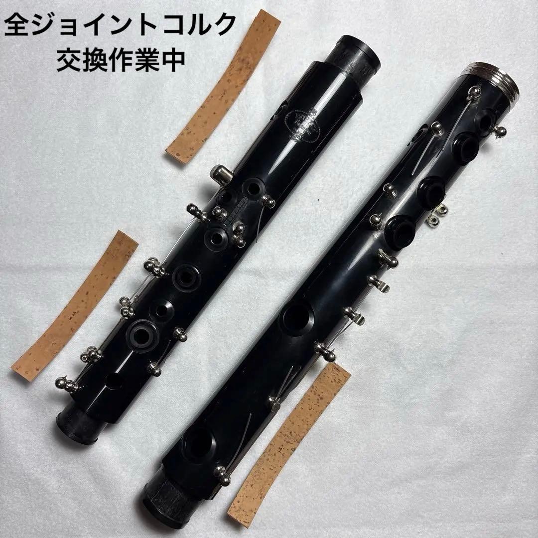 クラリネット BUFFET CRAMPON B-12 全タンポ交換品 付属品付き