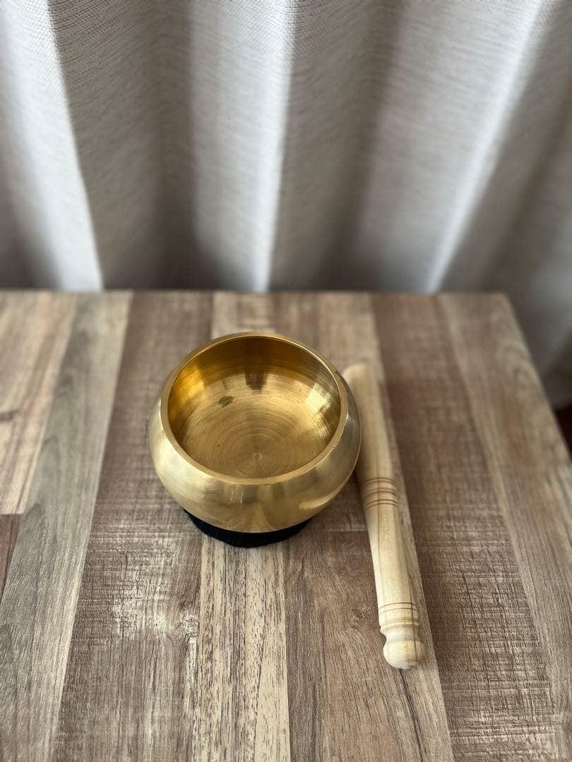 （お約束分）新品　シンギングボウル大小セット　バリ島にて購入