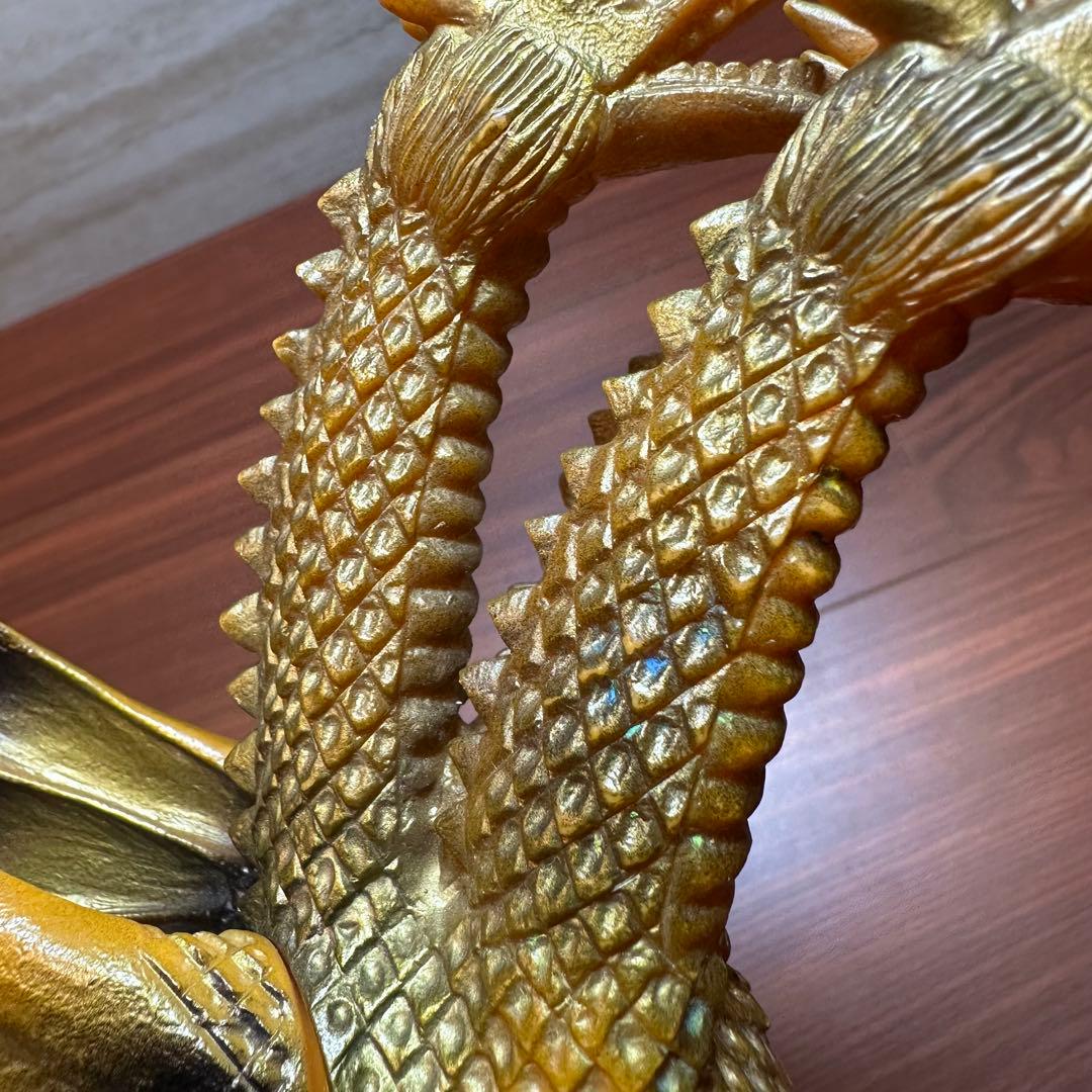 当時物 ポピー　キングザウルスシリーズ　キングギドラ　ソフビ 5653