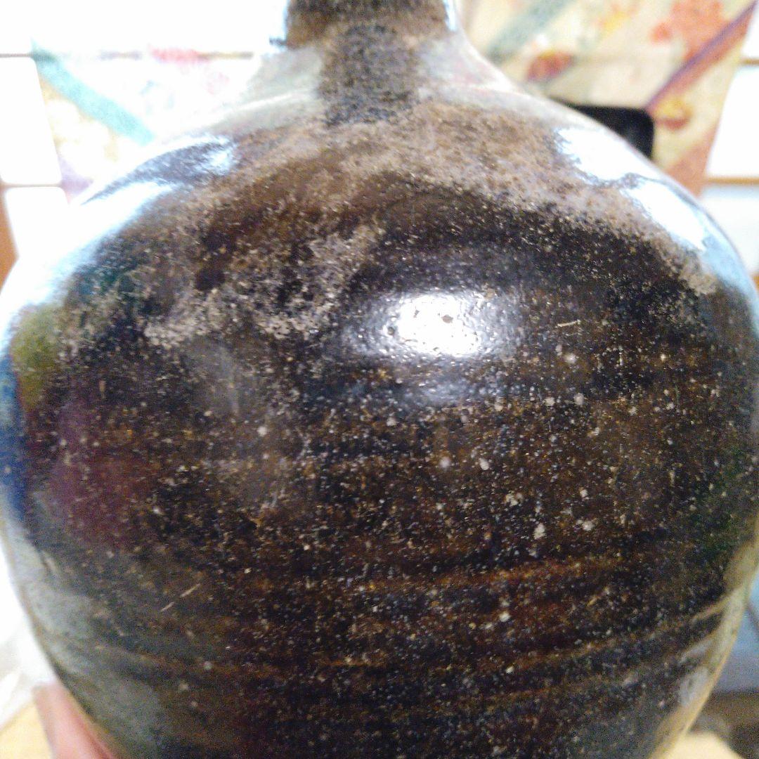 NO355 鍛冶町焼　徳利　岩手県