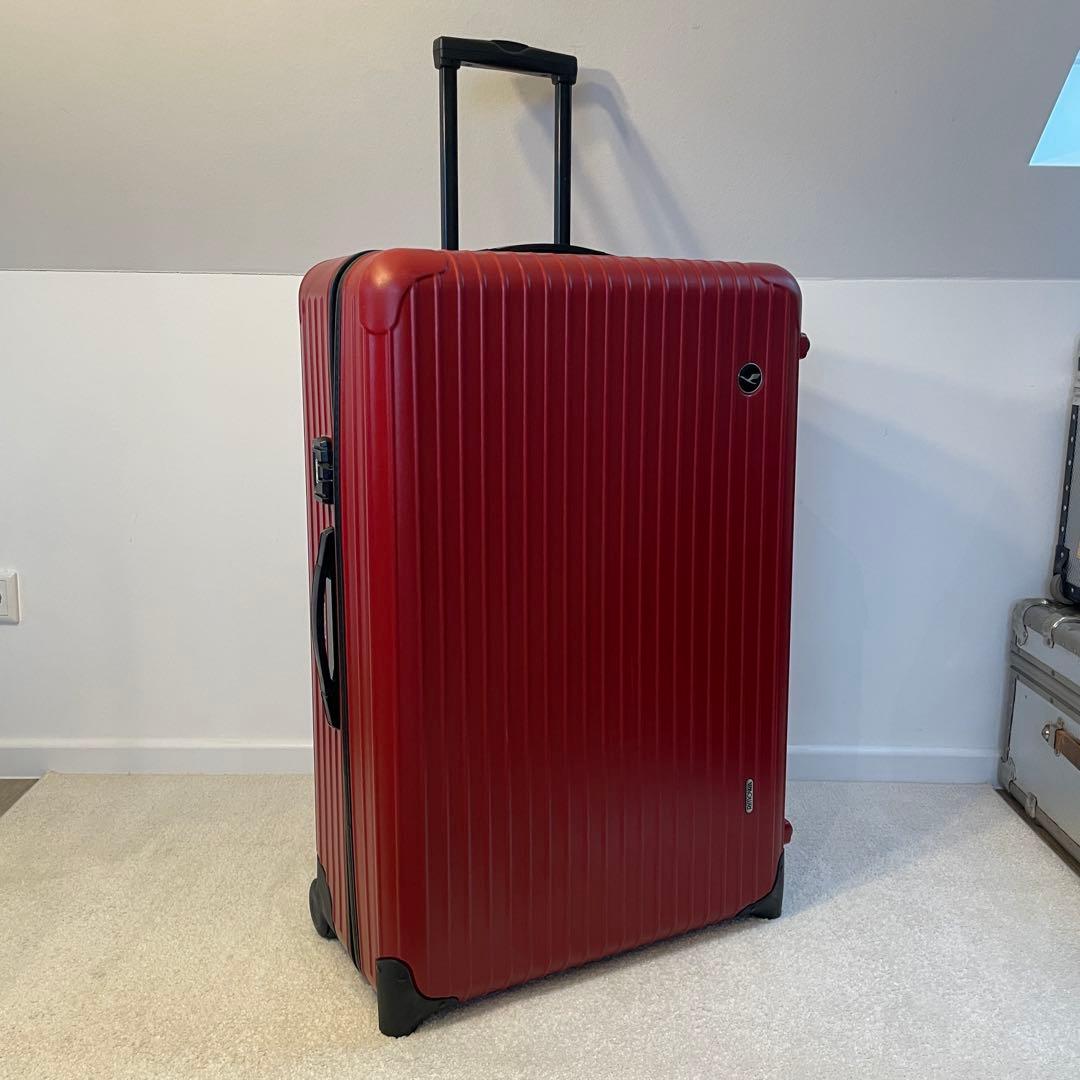 RIMOWA Lufthansa Salsa XL 2輪 レッド 85L