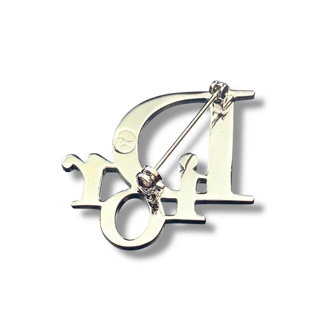 美品　ChristianDior クリスチャン　ディオール　シルバー　ブローチ