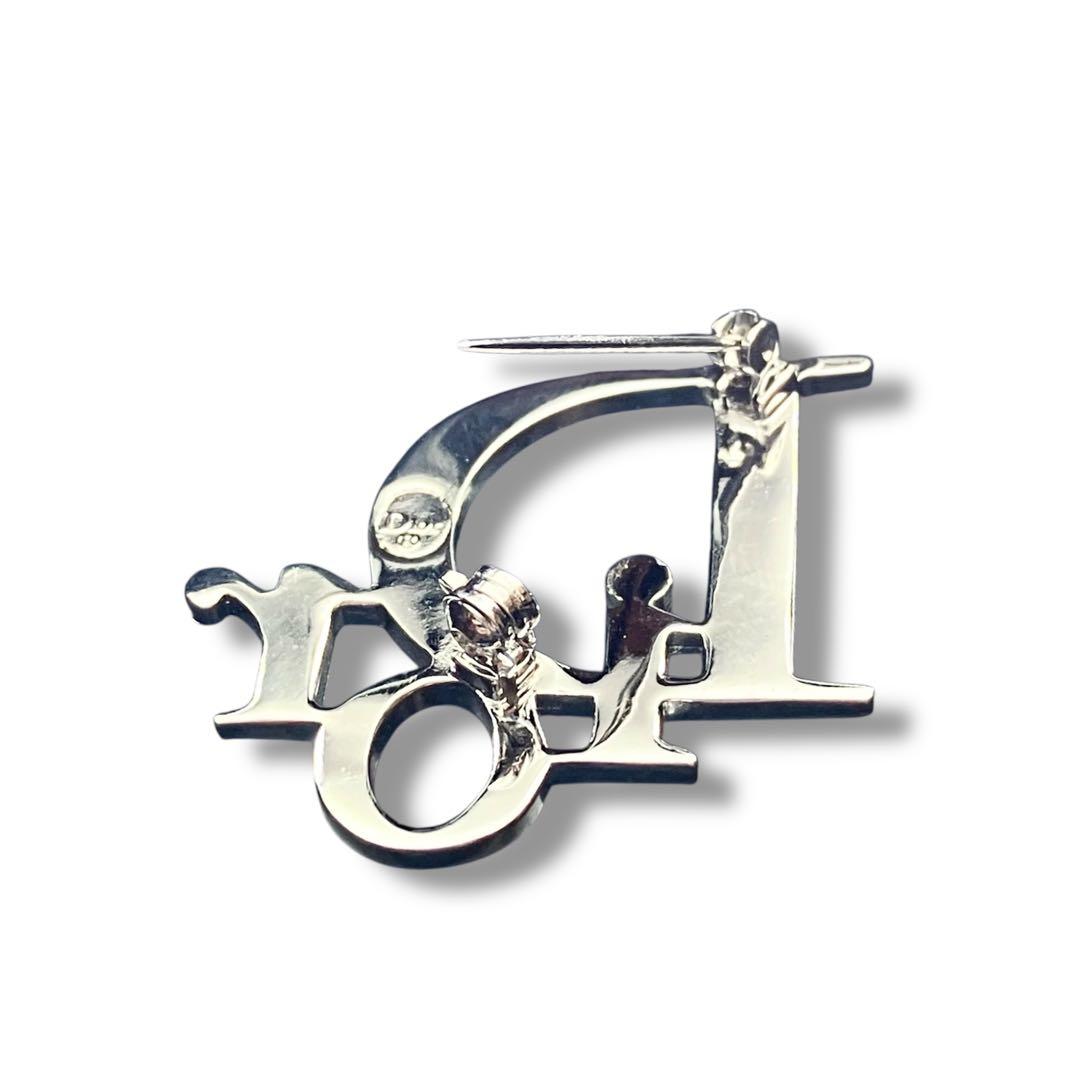 美品　ChristianDior クリスチャン　ディオール　シルバー　ブローチ