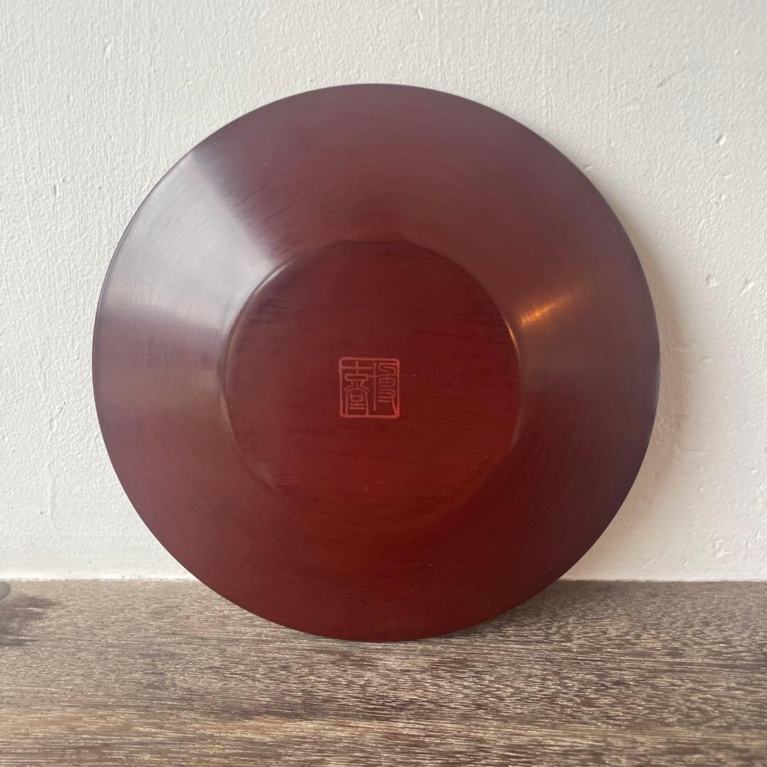 豊島屋　博古堂　鎌倉彫　創業125周年記念品　箱付　鳩サブレー25.10.4−2