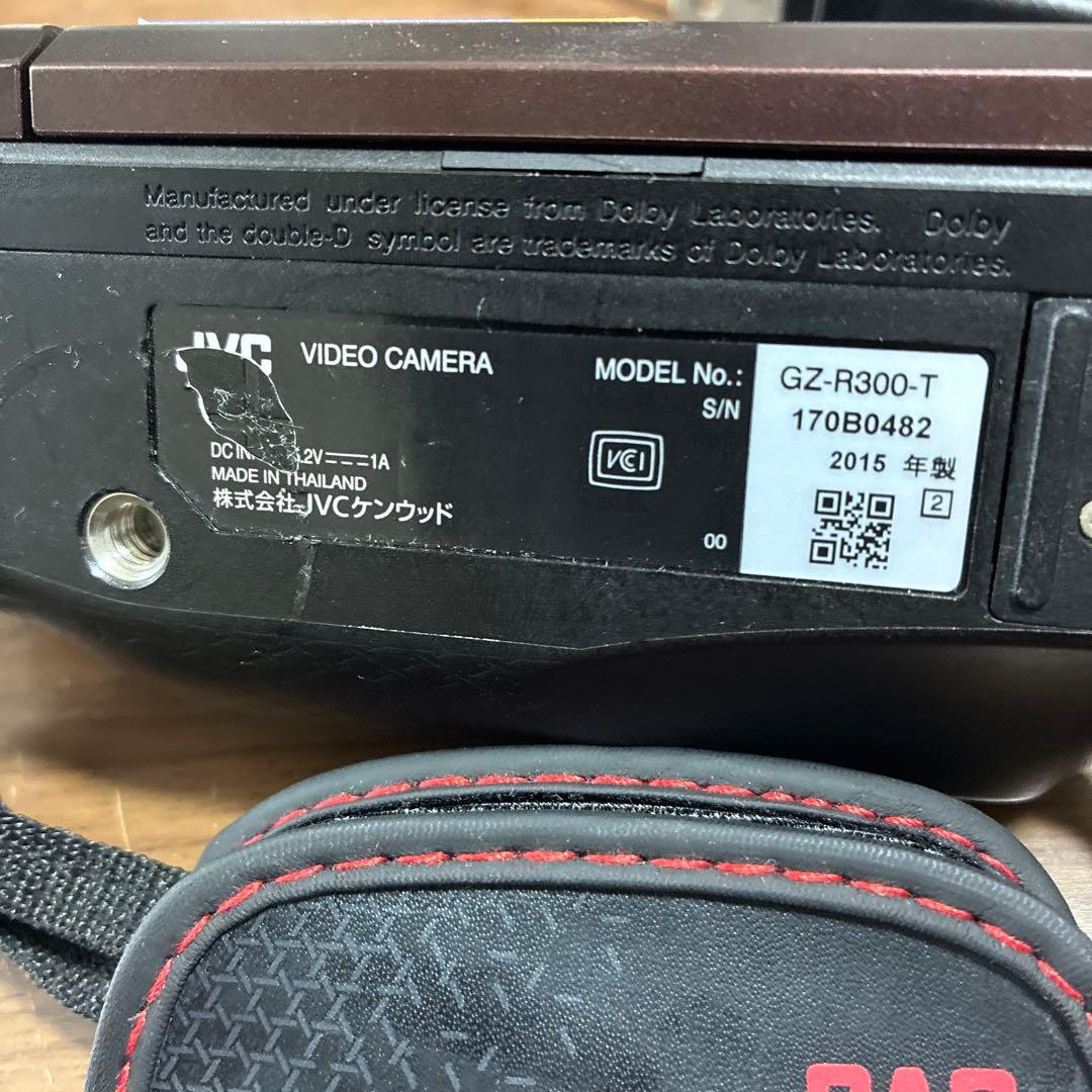 JVC GZ-R300-T 防水フルHDビデオカメラ　動作確認済み