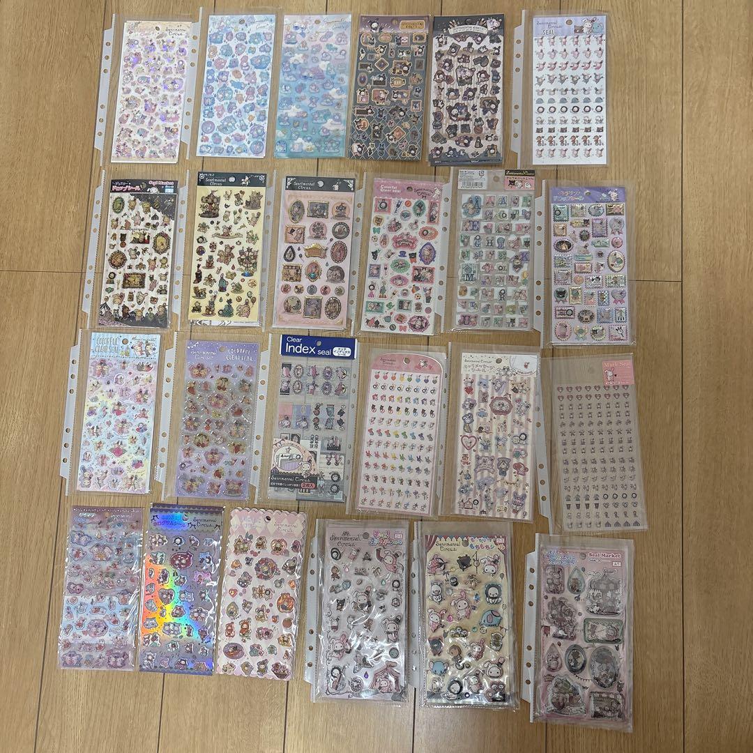 130点超え センチメンタルサーカス シールセット