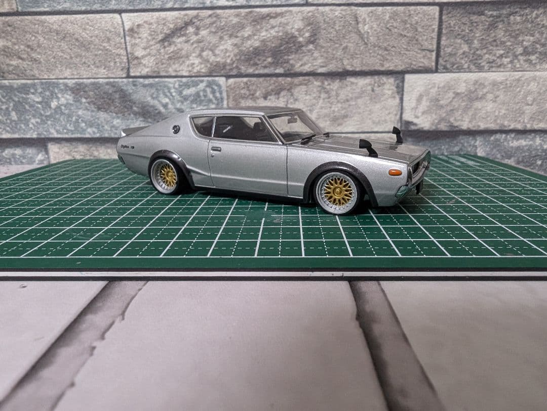 ケンメリ　シャコタン　改造ミニカー