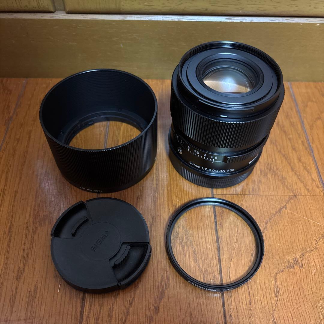 SIGMA 90mm F2.8 DG DN レンズ Lマウント