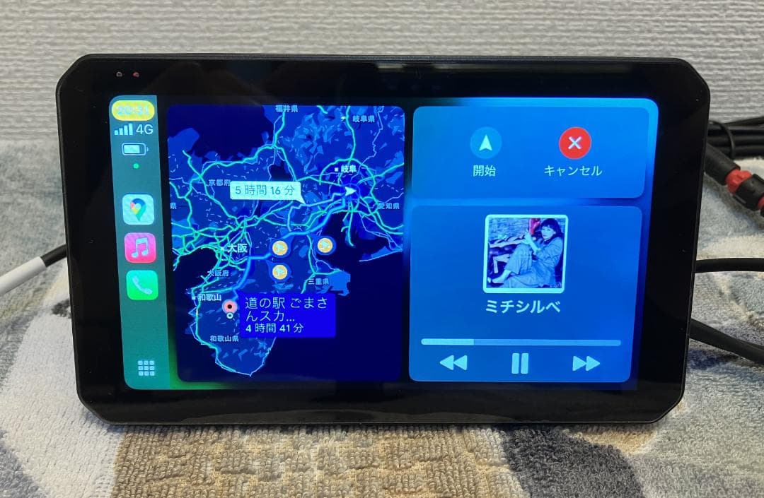 新品 バイク スマートモニター 5.5インチ ドラレコ 空気圧センサー GPS