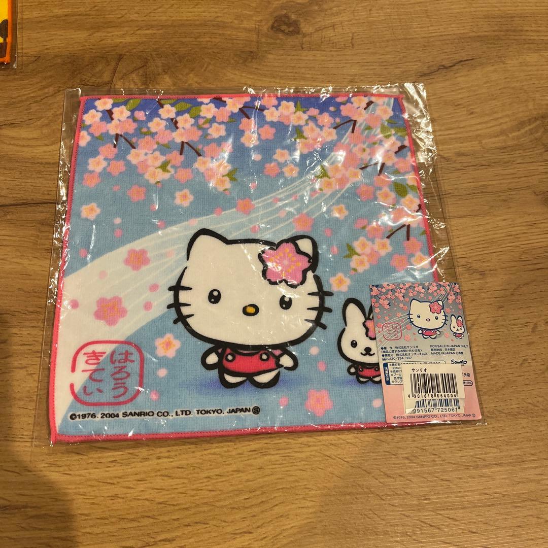 2000-2004年　ご当地キティ　プチタオルセット　hello kitty