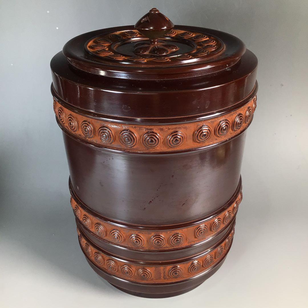 Ｎ９９１　皆具　『金工師　剛章造』『唐銅皆具』『水指　建水　蓋置　杓立』　共箱