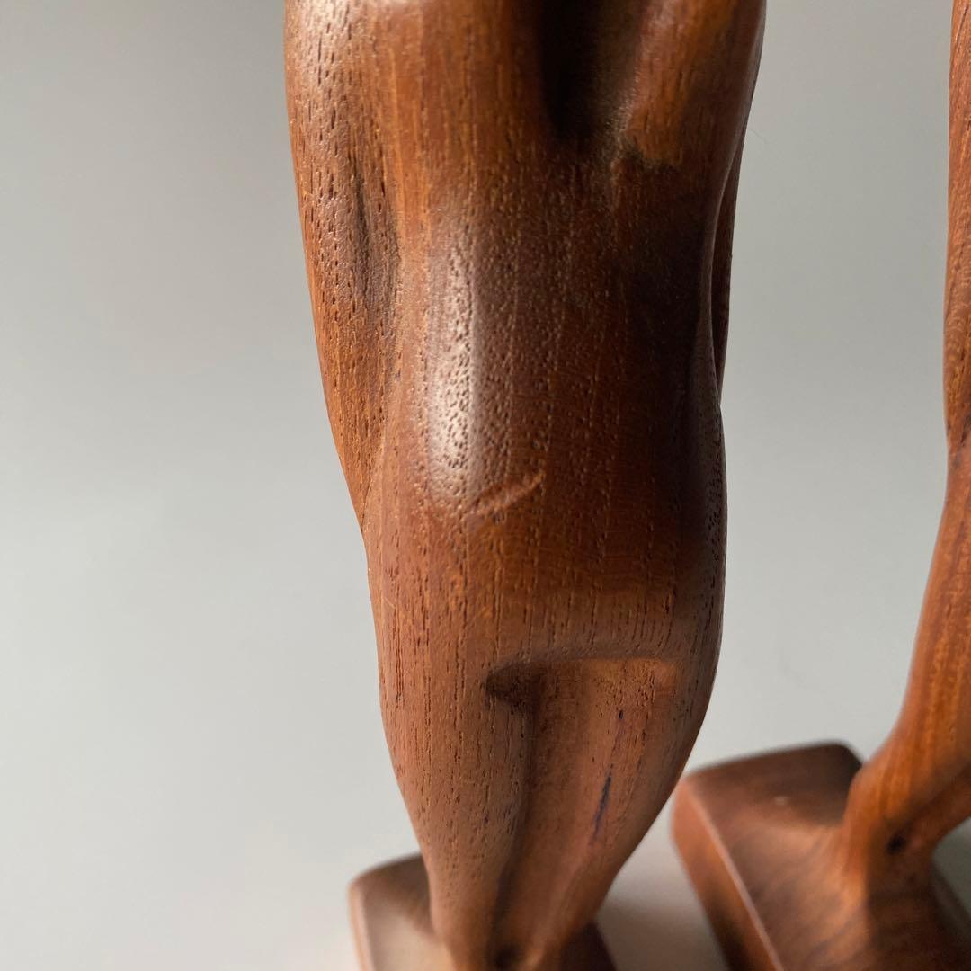 Arne Basse アルネ・バッセ チーク無垢 オブジェ デンマーク製