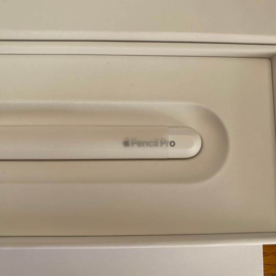 【新品】Apple Pencil Pro ホワイト 箱付き2025年11月末購入