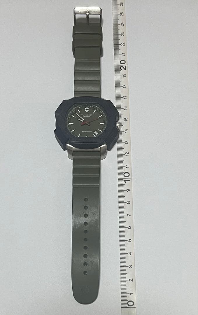 Victorinox ビクトリノックス ラバーベルト 腕時計 カーキ 美品