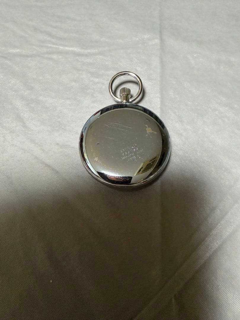 SEIKO クォーツ懐中時計 ホワイト文字盤