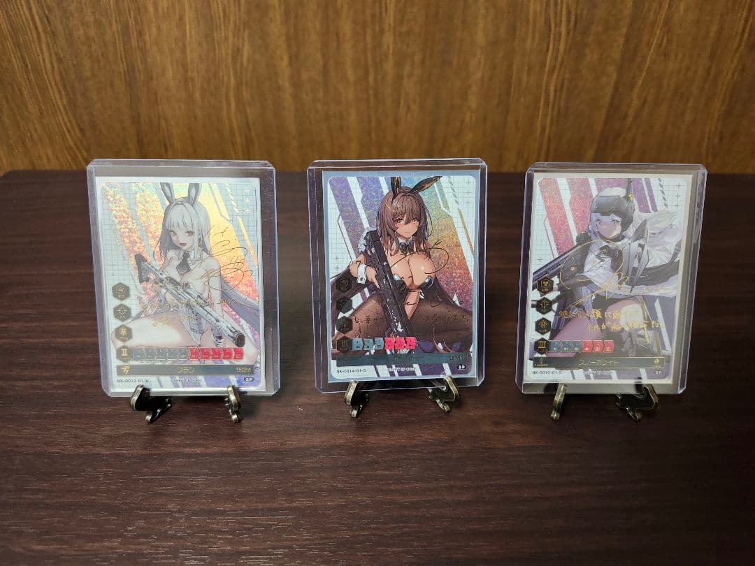 NIKKE DUEL ENCOUNTER 箔押しサインカード セット