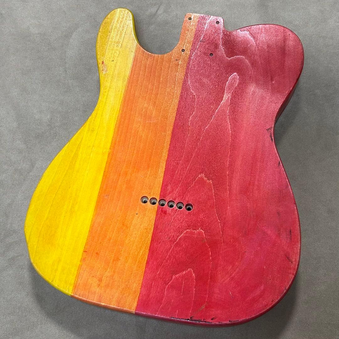 テレキャスター ソフトメイプル ボディ エレキギター レリック テレキャス