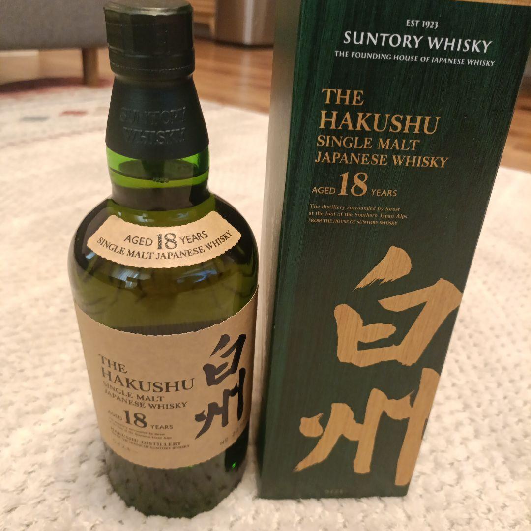白州18年 シングルモルトウイスキー※ 未開封品