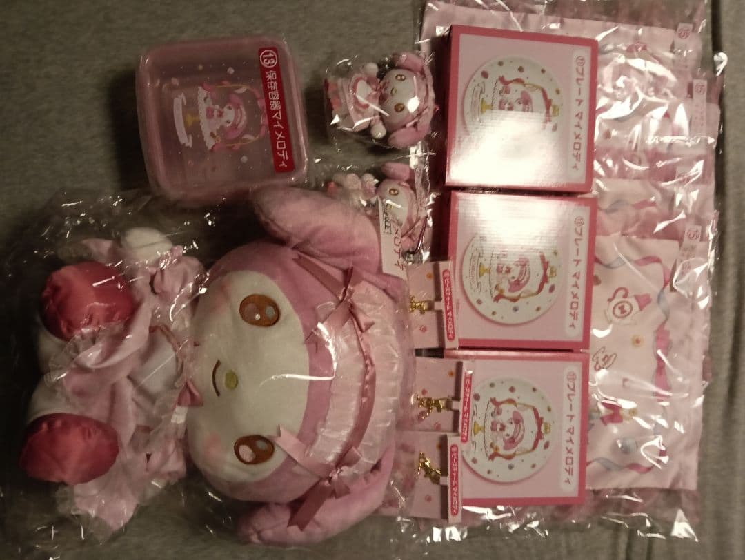 マイメロクロミ一番くじ マイメロぬいその他マイメロセット