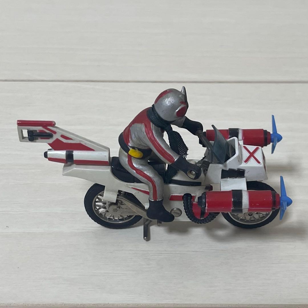 仮面ライダーX ポピニカ クルーザー バイク 当時物 ヴィンテージ