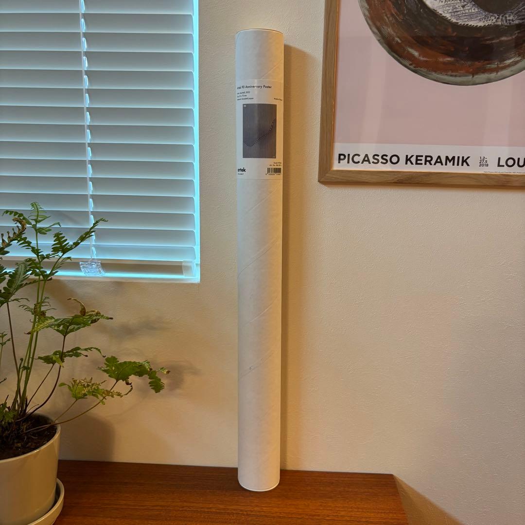 artek アルテック　アアルト　90周年 ポスター