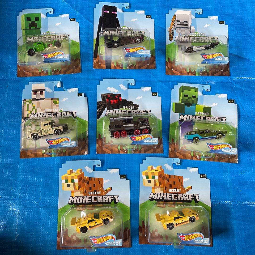 マインクラフト　マイクラ　ホットウィール　ミニカー　未開封