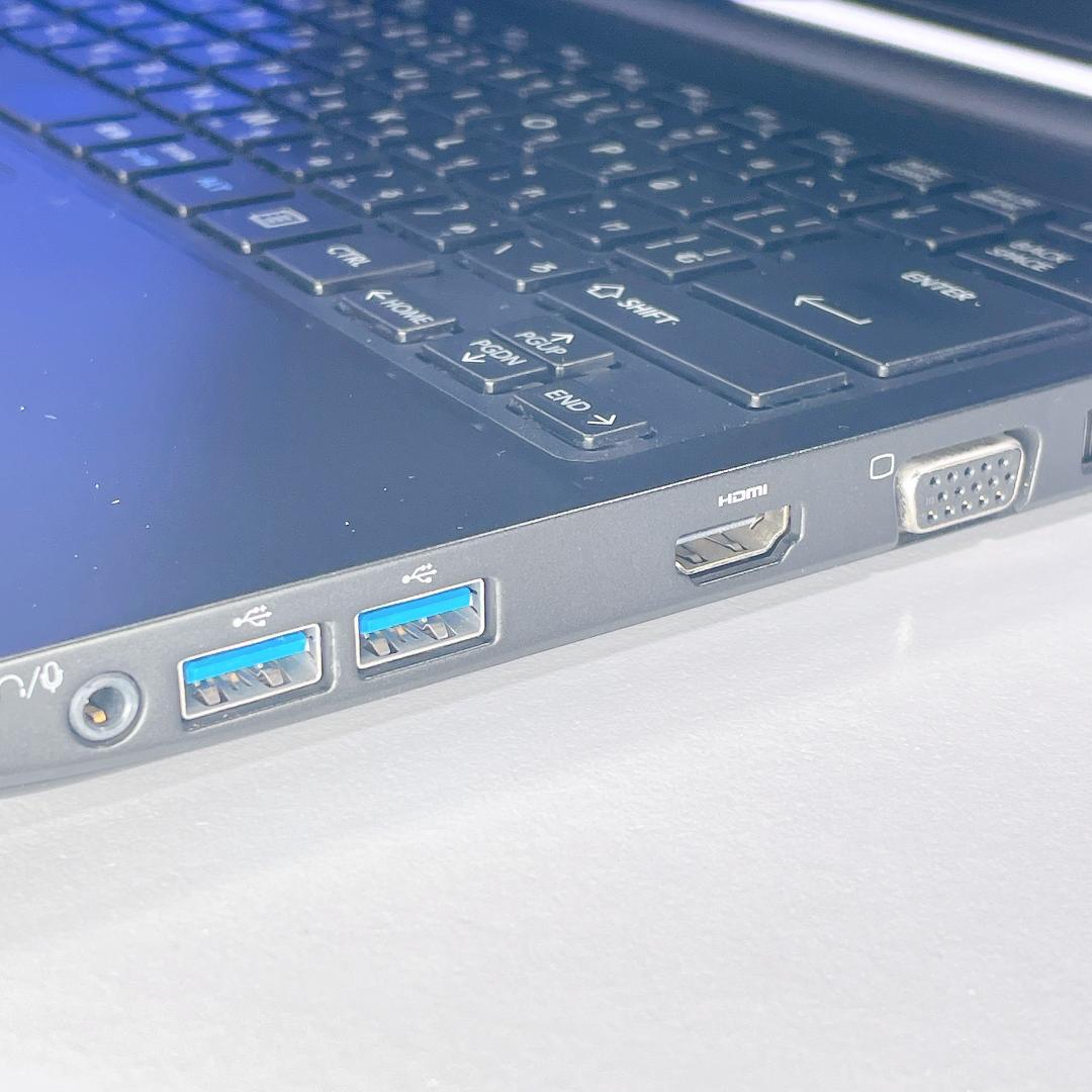 美品✨快速SSD✨カメラ付ノートパソコン✨Windows11薄型軽量13インチ