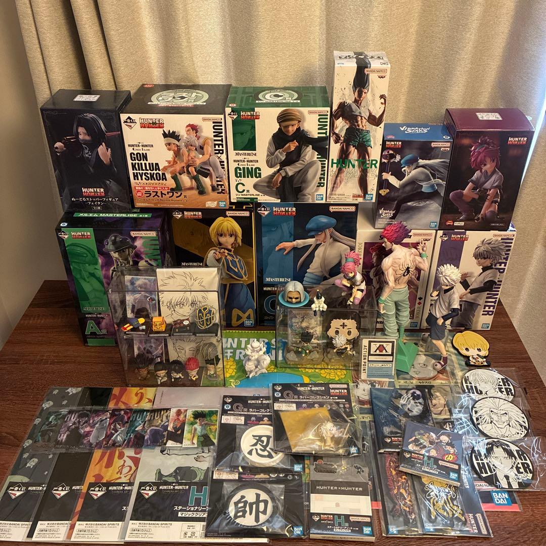 ハンターハンター 一番くじ フィギュア ラストワン賞 まとめ売り キルア ヒソカ