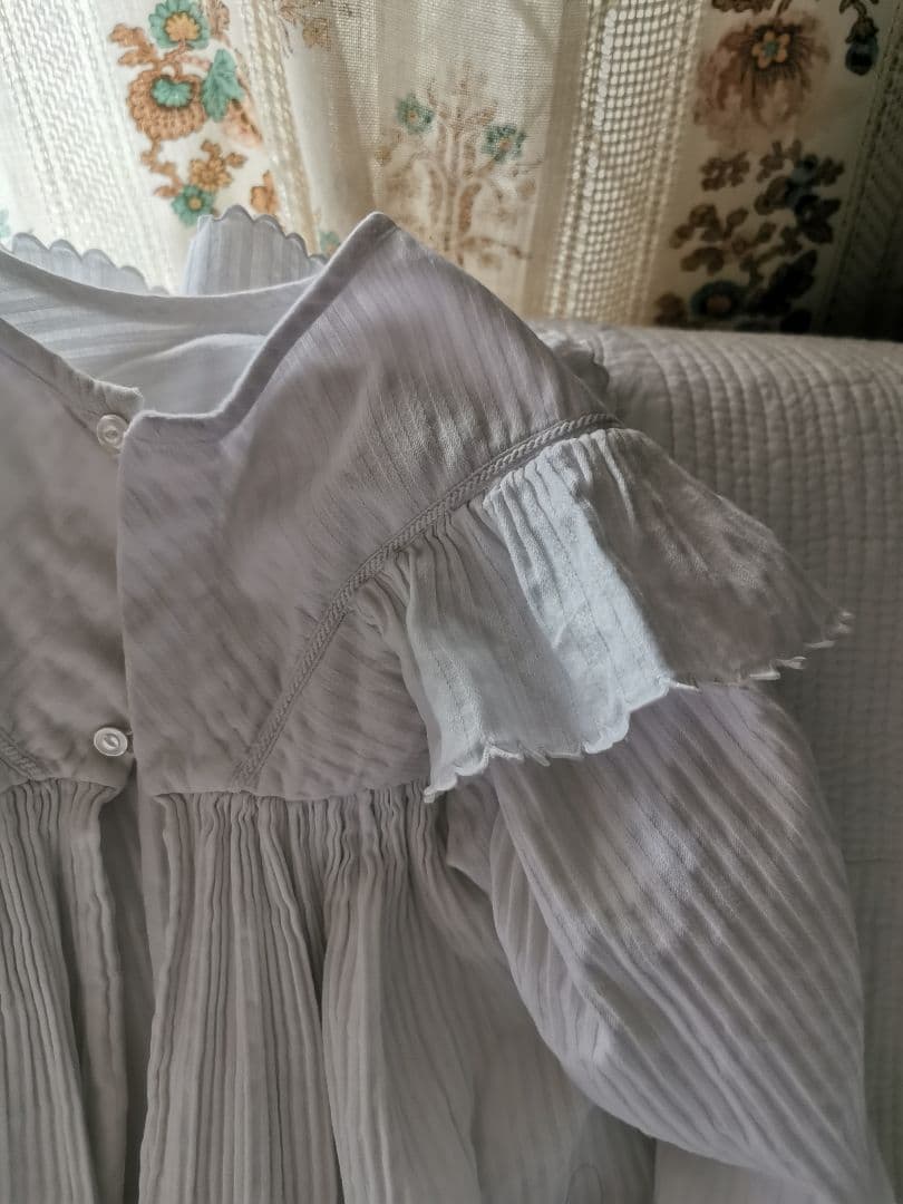 アンティークフランス ピケドプロヴァンス ベビードレス セレモニー 幼児洗礼式