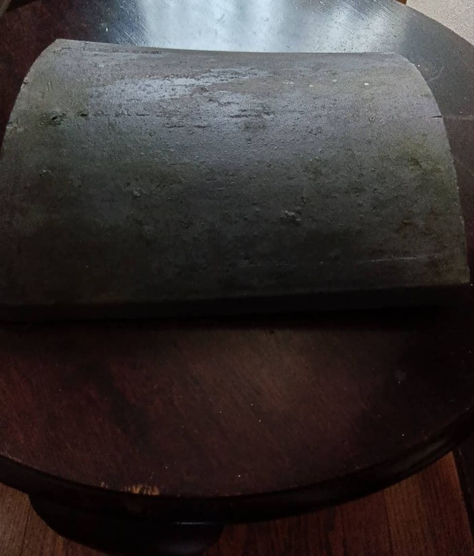 会津　鶴ヶ城　改修前の瓦