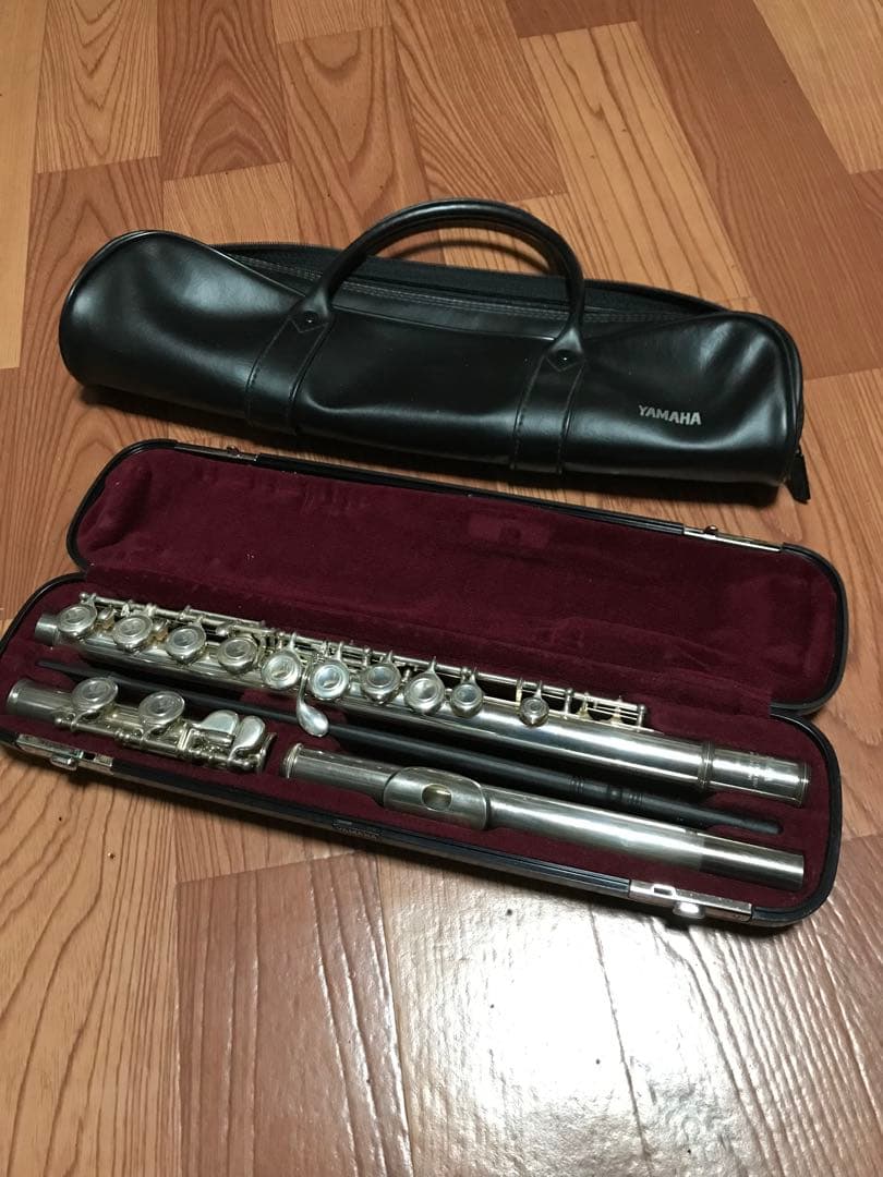 YAMAHA ヤマハ 211SII フルート シルバー ケース バッグ付き